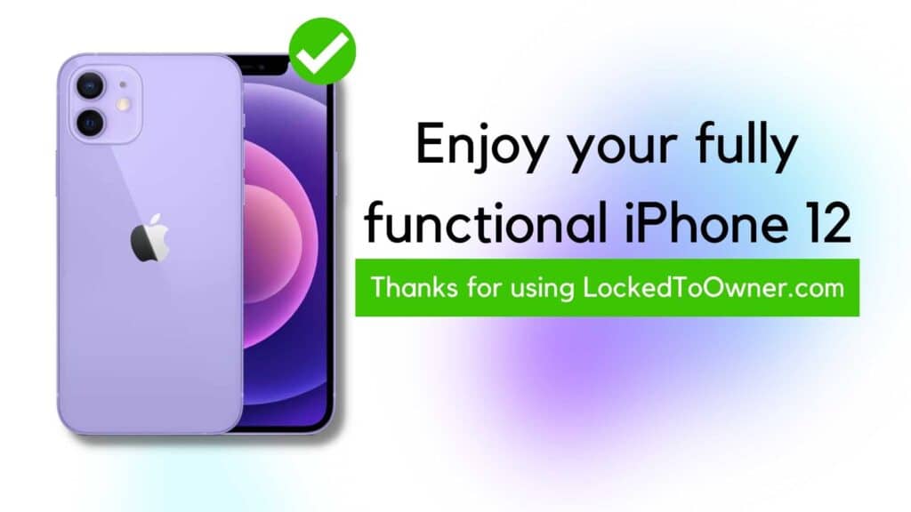 Unlock iPhone 12 (Pro/Max/Mini) Locked to Owner iCloud Activation Screen 12 6