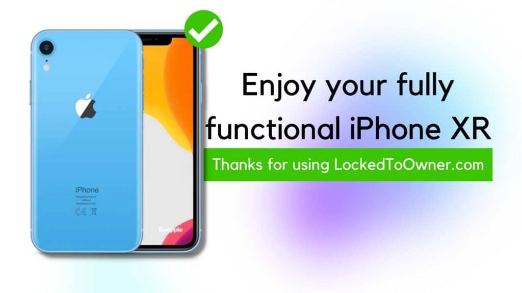 Unlock iPhone XR Locked to Owner iCloud Activation Screen 13 L2O iPhone XR