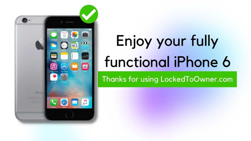 Fix iPhone 6 Activation Lock: iPhone 6/6+ Unlock 12 6 4
