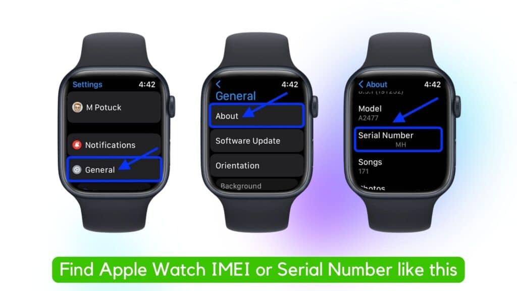 How to Remove Activation Lock from any Apple Watch 9 apple watch how to find imei