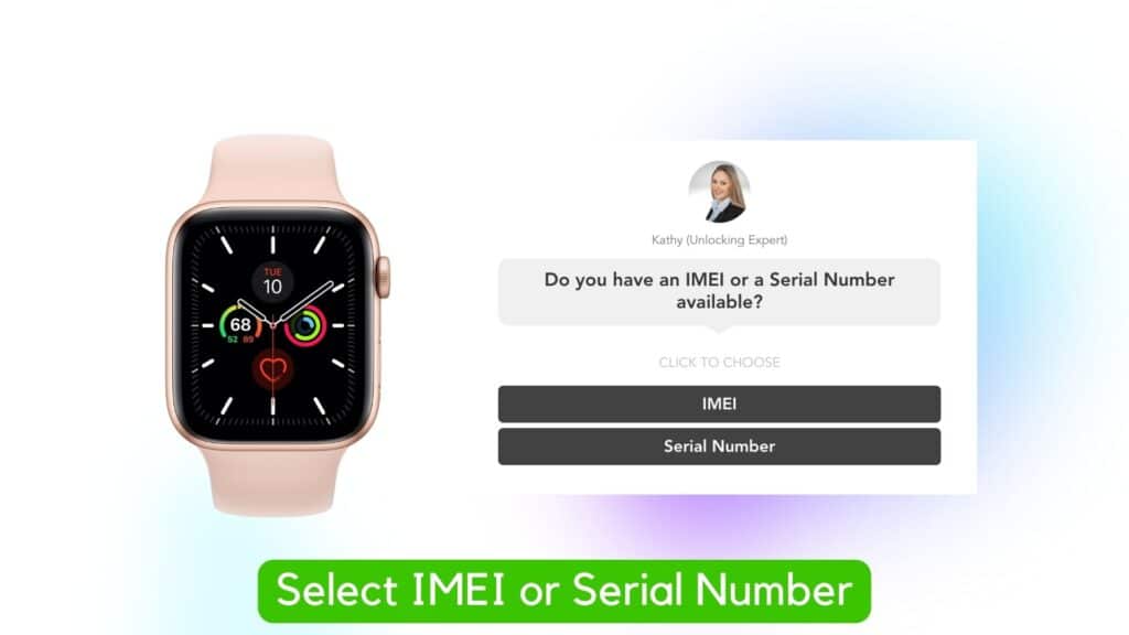 How to Remove Activation Lock from any Apple Watch 7 apple watch select imei