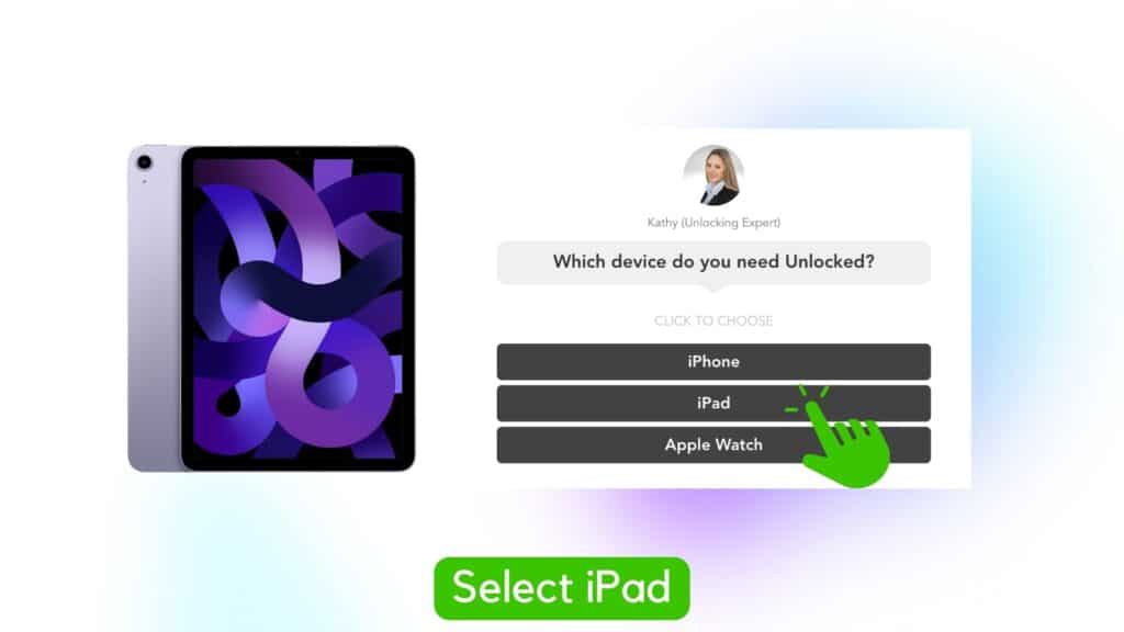 Fix iPad Locked to Owner: iPad (All Models) Unlock 6 ipad select ipad