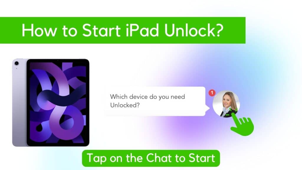 Fix iPad Locked to Owner: iPad (All Models) Unlock 5 ipad tap chat