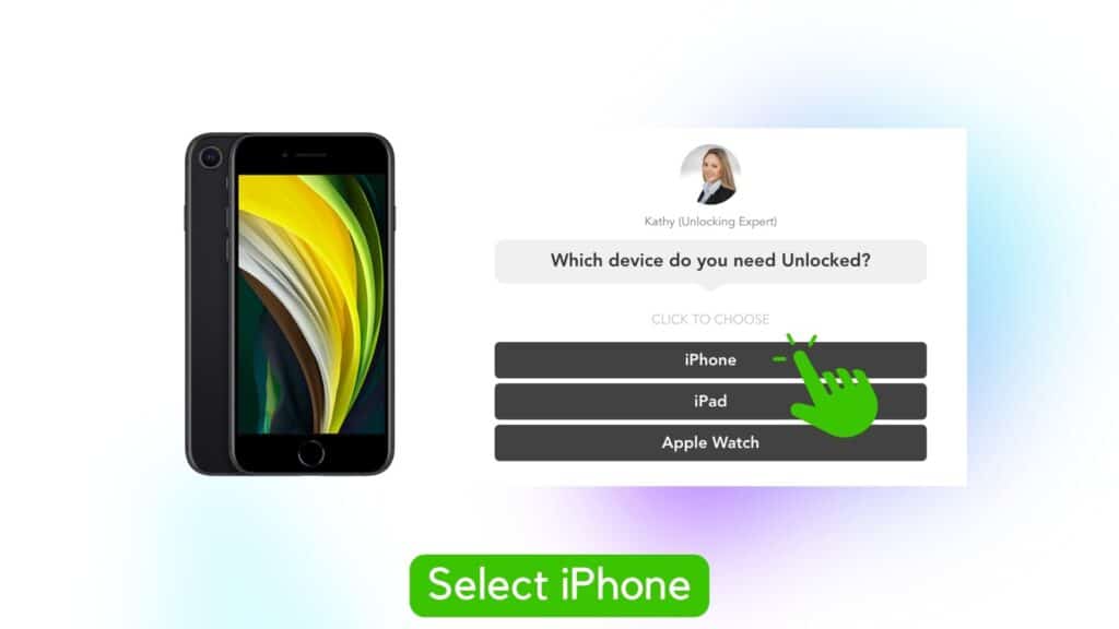 Fix iPhone SE 2020 Locked to Owner: iPhone SE 2020 Unlock 7 iphone se select iphone