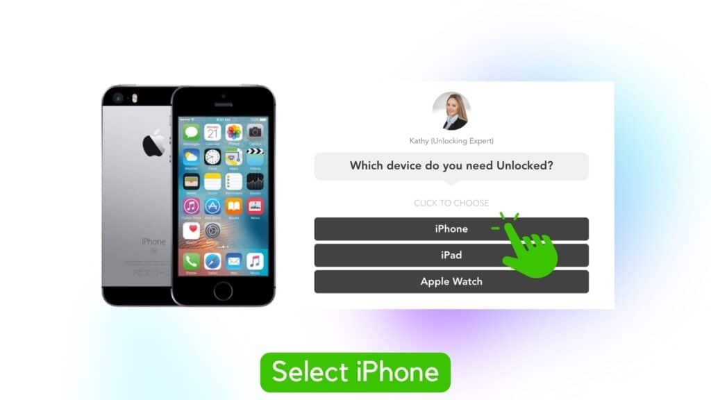 Fix iPhone SE Locked to Owner: iPhone SE Unlock 7 iphone se select iphone2